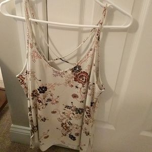 Floral tank top
